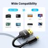 imageUGREEN Micro HDMI to HDMI Cable Adapter 4K 60Hz Ethernet Audio Return Channel Compatible with GoPro Hero 76 Raspberry Pi 5 Retroid Pocket 33 Yoga 3 B500 Camera Video Capture Card 3FT10FT