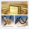 imageUGREEN Micro HDMI to HDMI Cable Adapter 4K 60Hz Ethernet Audio Return Channel Compatible with GoPro Hero 76 Raspberry Pi 5 Retroid Pocket 33 Yoga 3 B500 Camera Video Capture Card 3FT10FT