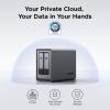 imageUGREEN NASync DXP2800 2Bay Desktop NAS Intel N100 Quadcore CPU 8GB DDR5 RAM 25GbE 2X M2 NVMe Slots 4K HDMI Network Attached Storage DisklessDXP2800 2Bay