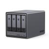 imageUGREEN NASync DXP4800 4Bay Desktop NASNetwork Attached Storage Diskless Bundle with HDMI Cable Right Angle 4K 90 Degree HDMI Cord 66 FT