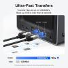 imageUGREEN NASync DXP4800 Plus 4Bay Desktop NAS Intel Pentium Gold 8505 5Core CPU 8GB DDR5 RAM 128GB SSD 1x 10GbE 1x 25GbE 2x M2 NVMe Slots 4K HDMI Network Attached Storage Diskless