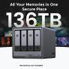 imageUGREEN NASync DXP4800 Plus 4Bay Desktop NAS Intel Pentium Gold 8505 5Core CPU 8GB DDR5 RAM 128GB SSD 1x 10GbE 1x 25GbE 2x M2 NVMe Slots 4K HDMI Network Attached Storage Diskless