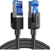 imageUGREEN NASync DXP480T Plus 4 Bay AllFlash SSD NAS Diskless Bundle with Cat 8 Ethernet Cable 6FT High Speed Braided 40Gbps 2000Mhz Network Cord