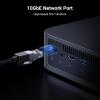 imageUGREEN NASync DXP480T Plus 4 Bay AllFlash SSD NAS Intel i5 1235u 10Core CPU 8GB DDR5 RAM 128G SSD 10GbE Port WiFi 6 4X M2 NVMe Slots 8K HDMI 2X TBT4 Network Attached Storage Diskless