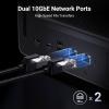 imageUGREEN NASync DXP6800 Pro 6Bay Desktop NASNetwork Attached Storage Diskless Bundle with 8K HDMI 21 Cable 48Gbps 10FT