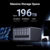 imageUGREEN NASync DXP6800 Pro 6Bay Desktop NASNetwork Attached Storage Diskless Bundle with 8K HDMI 21 Cable 48Gbps 10FT