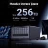 imageUGREEN NASync DXP8800 Plus 8Bay Desktop NAS Intel i5 1235u 10Core CPU 8GB DDR5 RAM 128G SSD 2X 10GbE 2X M2 NVMe Slots 8K HDMI 2X TBT4 Network Attached Storage Diskless