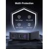 imageUGREEN Nexode 100W GaN USB C Charging Station 4Port Fast Desktop Charger Compatible with MacBook Pro Dell XPS iPhone 171615 Series Galaxy S25S24 Ultra Pixel 109 iPad Steam Deck