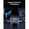 imageUGREEN Nexode 100W GaN USB C Laptop Charger 5Port Fast Charging Power Adapter Compatible with MacBook ProAir iPhone 171615 Series Galaxy S25S24 Pixel 109 iPad Air Steam Deck