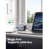 imageUGREEN Nexode 100W USB C Charging Station and 65W USB C Charging Station DigiNest GaN 7in1 USB C Power Strip for Home and Office with 6ft Extension Cord