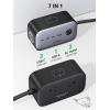 imageUGREEN Nexode 100W USB C Charging Station and 65W USB C Charging Station DigiNest GaN 7in1 USB C Power Strip for Home and Office with 6ft Extension Cord