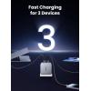 imageUGREEN Nexode 140W GaN USB C Laptop Charger 3Port PD 31 PPS Foldable Fast Wall Charger with 240W Cable for MacBook Pro 16quot iPhone 171615 Pixel 109 Galaxy S25S24 Chromebook