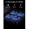 imageUGREEN Nexode 200W GaN USB C Charging Station 6Port Desktop Charger for MacBook ProAir iPad ProAir iPhone 171615 Series Galaxy S25S24 Ultra Pixel 109 Steam Deck