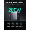 imageUGREEN Nexode 200W GaN USB C Wall Charger 4Port Foldable Compact Fast TypeC Power Adapter Compatible with MacBook ProAir Dell XPS HP 14 iPad iPhone 171615 Series Galaxy S25S24 Pixel 109