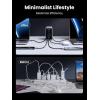imageUGREEN Nexode 300W GaN USB C Charger 5Port Desktop Charging Station Compatible with MacBook ProAir Dell XPS iPhone 171615 Series Galaxy S25S24 Pixel 109 iPad AirPro Steam Deck