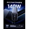 imageUGREEN Nexode 300W GaN USB C Charger 5Port Desktop Charging Station Compatible with MacBook ProAir Dell XPS iPhone 171615 Series Galaxy S25S24 Pixel 109 iPad AirPro Steam Deck