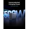 imageUGREEN Nexode 500W GaN Charging Station 6Port USBC ampamp USBA with 240W Single Port Smart Temperature Control ampamp SpaceSaving Design for iPhone 171615 Galaxy S25S24 MacBook ProAir iPad Laptops