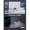 imageUGREEN Nexode 65W GaN USB C Charging Station 4Port Desktop Charger with 2 USBC and 2 USBA for iPhone 171615 Galaxy S25S24 Ultra Pixel 109 iPad Pro MacBook ProAir Steam Deck