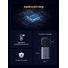 imageUGREEN Nexode 65W GaN USB C Charging Station Stand Foldable 3Port Desktop Charger with 15W Qi2 MagSafe Wireless Charging Stand for iPhone 171615141312 Galaxy S25S24 Pixel 109 iPad Air