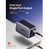 imageUGREEN Nexode 65W GaN USB C Wall Charger 3Port Compact Foldable Fast Charger Power Adapter for iPhone 171615 Series Galaxy S25S24 Pixel 109 MacBook ProAir Dell XPS iPad Pro BlackBlack