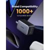imageUGREEN Nexode 65W GaN USB C Wall Charger 3Port TypeC Fast Power Adapter Compatible with iPhone 171615 Series Galaxy S25S24 Pixel 109 MacBook ProAir iPad ProAir Steam Deck