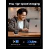 imageUGREEN Nexode 65W GaN USB C Wall Charger 4Port Fast Charging Power Adapter Compatible with MacBook ProAir Dell XPS iPad ProAir iPhone 171615 Series Galaxy S25S24 Pixel 109 Steam Deck