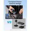 imageUGREEN Nexode Power Bank 20000mAh 145W PD 30 Portable Charger 72Wh Qi2 Certified 15W Wireless Fast Charging Magsafe Battery Pack 2C1A with TFT Display for iPhone 1716 SeriesMacBookiPad and More
