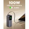imageUGREEN Nexode Power Bank 20000mAh 165W with Builtin USB C Cable Laptop Travel Portable Charger 100W Input Fast Charging for MacBook ProAiriPhone 1716iPad ProGalaxy S25 UltraDellHP and More