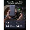imageUGREEN Nexode Power Bank 20000mAh 45W with Builtin Cable Fast Charging Portable Charger for iPhone 17 ProSamsung S25 UltraiPad Pro 3Port External Battery Pack with Digital Display Travel Ready