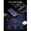 imageUGREEN Nexode Power Bank 20000mAh 45W with Builtin Cable Fast Charging Portable Charger for iPhone 17 ProSamsung S25 UltraiPad Pro 3Port External Battery Pack with Digital Display Travel Ready