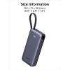 imageUGREEN Nexode Power Bank 20000mAh 45W with Builtin Cable Fast Charging Portable Charger for iPhone 17 ProSamsung S25 UltraiPad Pro 3Port External Battery Pack with Digital Display Travel Ready