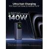 imageUGREEN Nexode Power Bank 25000mAh 200W Laptop Portable Charger PD 31 Fast Charging 90Wh 3Port Battery Pack with TFT Smart Display for MacBook ProAiripadiPhone 1716Samsung S24DellHP and More