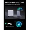 imageUGREEN Nexode Pro 100W GaN USB C Wall Charger 3Port Compact Fast PPS Charger for MacBook ProAir Pixelbook iPad iPhone 171615 Series Galaxy S25S24 Pixel 109 Steam Deck