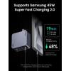 imageUGREEN Nexode Pro 160W GaN USB C Laptop Charger 4Port PD 31 PPS Fast Charger for MacBook Pro Pixelbook Dell XPS iPad Pro iPhone 171615 Series Galaxy S25S24 Pixel 109 Steam Deck