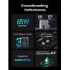 imageUGREEN Nexode Pro 65W GaN USB C Wall Charger 3Port Mini Compact Foldable PPS Fast Charger for MacBook ProAir Pixelbook Dell XPS iPhone 171615 Series Galaxy S25S24 Ultra Pixel 109