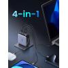 imageUGREEN Nexode X 160W GaN USB C Laptop Charger 4Port PD 31 Foldable Fast Charging Block for MacBook Pro Dell XPS iPhone 171615 Series Galaxy S25S24 Pixel 109 iPad Pro Steam Deck