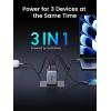 imageUGREEN Nexode X 65W GaN USB C Wall Charger 3Port PPS Ultra Compact Foldable Fast Charger for MacBook ProAir iPhone 171615 Series Galaxy S25S24 Pixel 109 iPad Pro Steam Deck