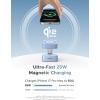 imageUGREEN Qi2 25W Magflow Wireless Charger Magsafe Charging Station 2in1 for iPhone 171615141312 Pro Max Fast Foldable Stand with USBC Port Compatible with AirPods Dual Device Charging