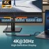 imageUGREEN Revodok 105 USB C Hub 5 in 1 Multiport Adapter 4K HDMI 100W Power Delivery 3 USBA Data Ports USB C Dongle for MacBook ProAir iPad Pro iMac iPhone 16 ProPro Max XPS Thinkpad