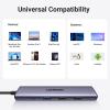imageUGREEN Revodok 105 USB C Hub 5 in 1 Multiport Adapter 4K HDMI 100W Power Delivery 3 USBA Data Ports USB C Dongle for MacBook ProAir iPad Pro iMac iPhone 16 ProPro Max XPS Thinkpad
