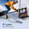 imageUGREEN Revodok 1071 USB C Hub for Laptop 7 in 1 Dock 4K HDMI 100W PD Charging USBC ampamp 2 USBA 5Gbps Data Ports SDTF Card Reader for MacBook ProAir iPad Pro XPS Thinkpad
