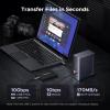 imageUGREEN Revodok Pro 314 USB C Docking Station 3 Monitors 2HDMI ampamp DP with 8K DP4K HDMI 100W PD 10Gbps USB Ports Gigabit Ethernet SDTF 170MBs 35mm Audio 90cm Cable140W Power Adapter