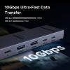 imageUGREEN Revodok Pro USBC Hub 6 in 1 10Gbps 4K 60Hz HDMI 100W Power Delivery for MacBook ProAir iPad Pro Thinkpad Rog Ally and More