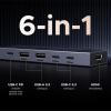 imageUGREEN Revodok Pro USBC Hub 6 in 1 10Gbps 4K 60Hz HDMI 100W Power Delivery for MacBook ProAir iPad Pro Thinkpad Rog Ally and More