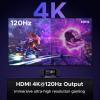 imageUGREEN Steam Deck Dock 6in1 4K120Hz HDMI 21 100W PD USBA ampamp USB C 30 Gigabit Ethernet Dock for Steam Deck ROG Ally Region Go MacBook