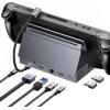 imageUGREEN Steam Deck Dock 9in1 USB C Docking Station with Foldable Stand 4K60Hz HDMI Gigabit Ethernet PD 100W 10Gbps USB AampampC 32 TFSD Compatible with Steam Deck Rog Ally Rog X Legion Go etc