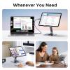 imageUGREEN Tablet Stand Holder for Desk 360 Rotating Base Aluminum Tablet Holder Adjustable MultiAngle Home Office Accessories Compatible with iPad Pro Air Mini 13 129 11 Inch