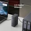 imageUGREEN Thunderbolt 4 Dock Revodok Max 213 13in1 40Gbps Docking Station with Dual 4K60Hz Single 8K Display 90W Charging for Laptop 25GbE SDTF 40 for MacBook Surface Pro and More