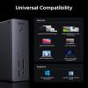 imageUGREEN Thunderbolt 4 Dock Revodok Max 213 13in1 40Gbps Docking Station with Dual 4K60Hz Single 8K Display 90W Charging for Laptop 25GbE SDTF 40 for MacBook Surface Pro and More