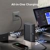 imageUGREEN Thunderbolt 4 Dock Revodok Max 213 13in1 40Gbps Docking Station with Dual 4K60Hz Single 8K Display 90W Charging for Laptop 25GbE SDTF 40 for MacBook Surface Pro and More
